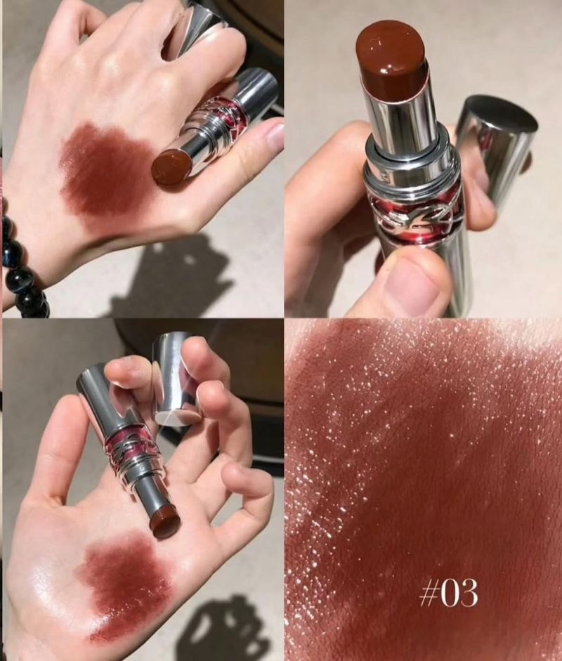 YSL Lipstick Shade #03 cocoa no boundary