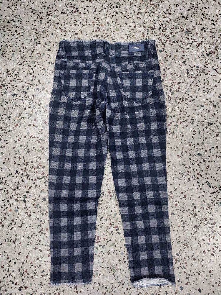 Capri Check pant