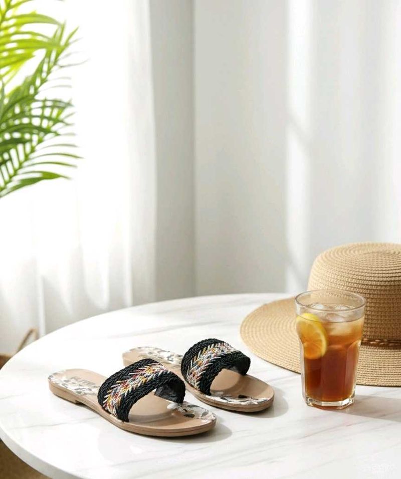 Stylish Woven Strap Sandals