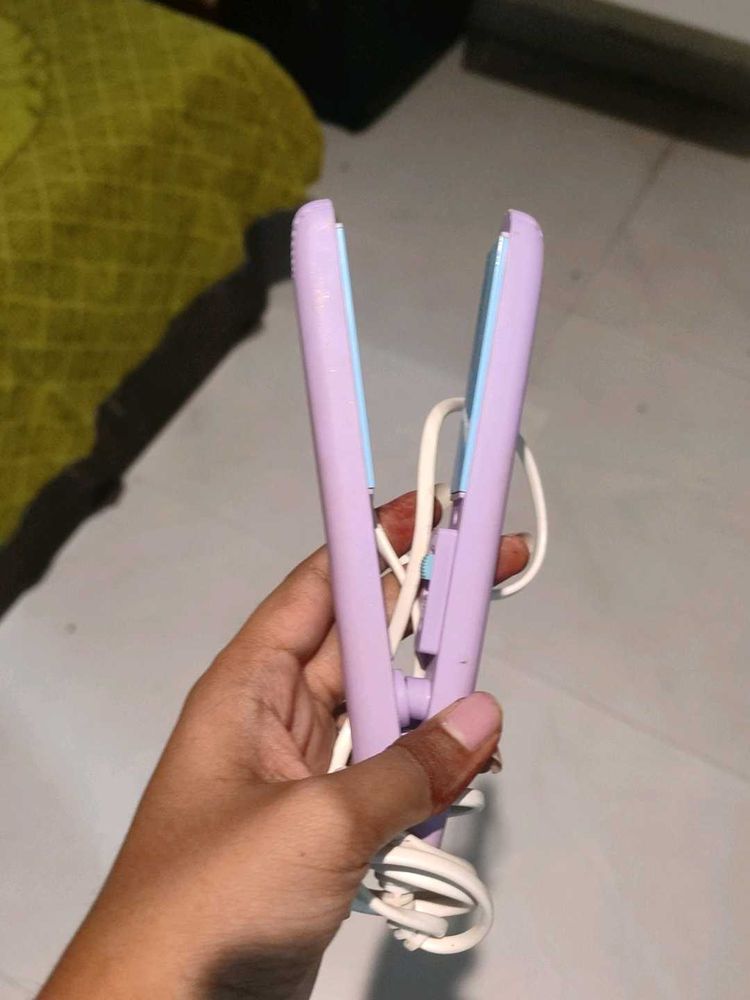 Mini Purple Hair Straightener
