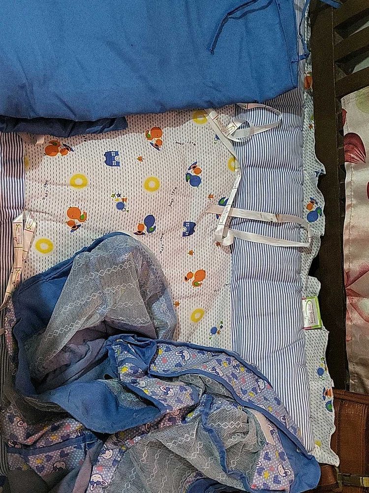 Baby Cradle with Mosquito Net