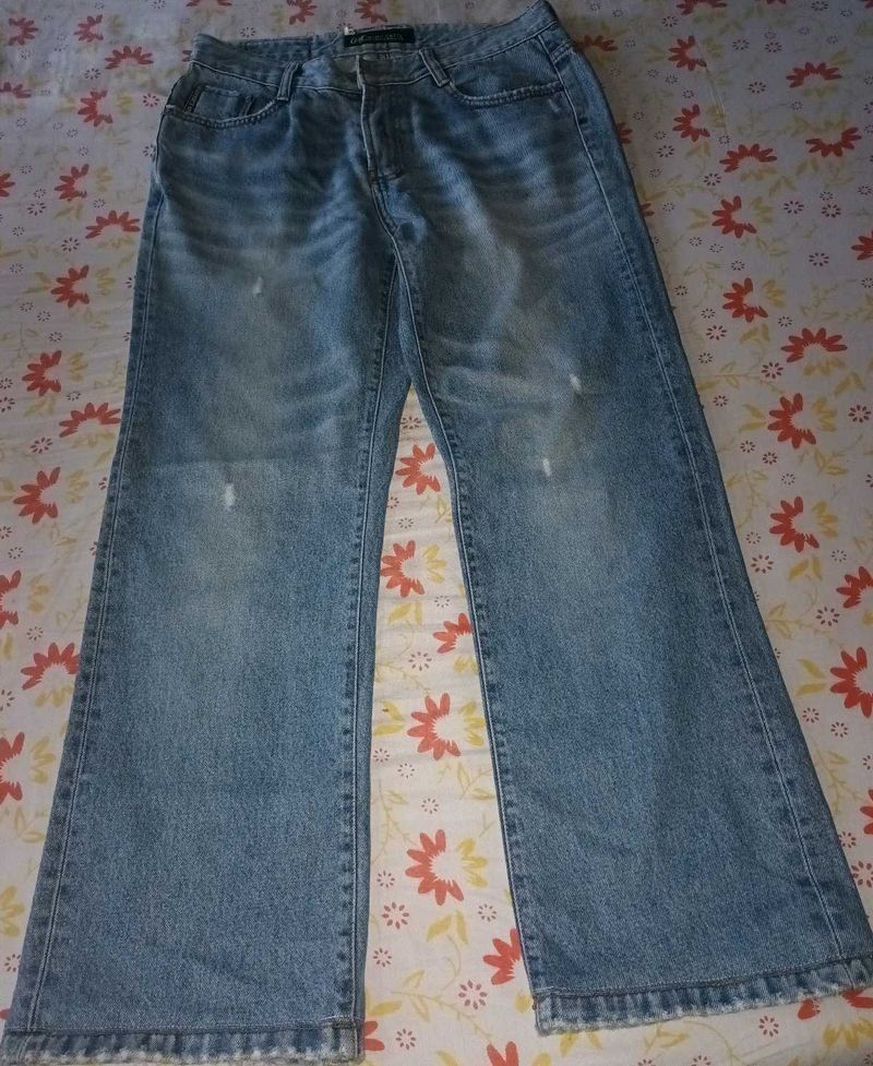 Light Wash Denim Jeans