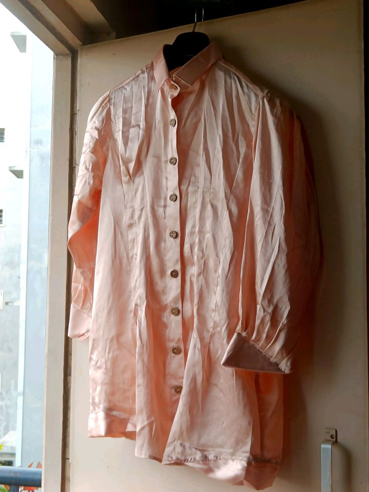 Stiff Collar Tshirt Dress