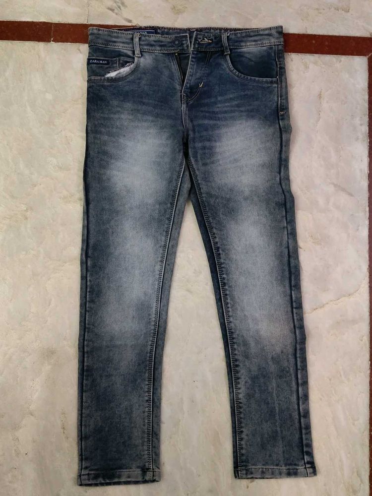 zara Blue Denim Jeans