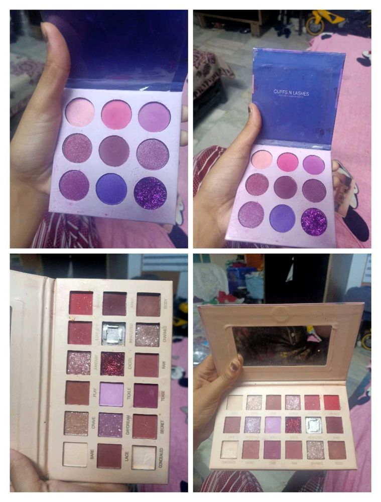 2 Eyeshadow Palettes