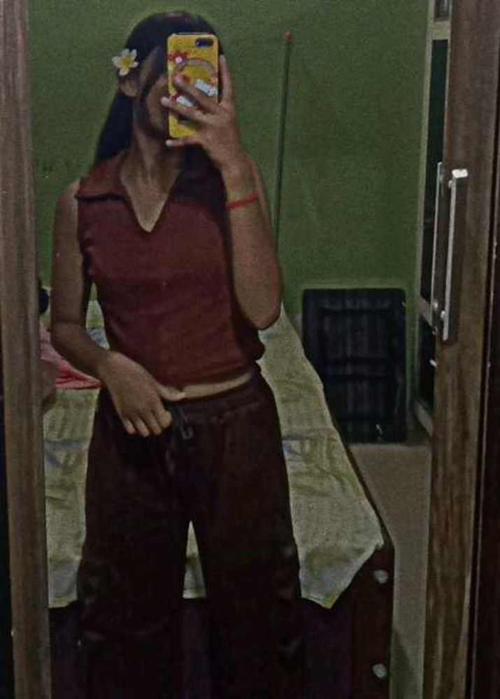 Brown Tank Top🤎🪩