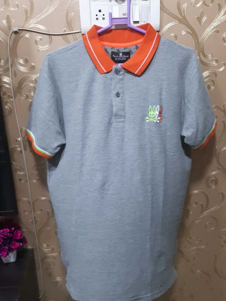 Gray Polo Shirt