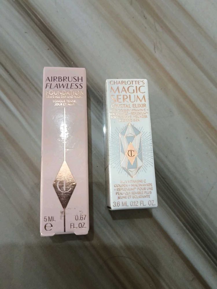 combo 2 Charlotte Tilbury Foundation &amp; Serum