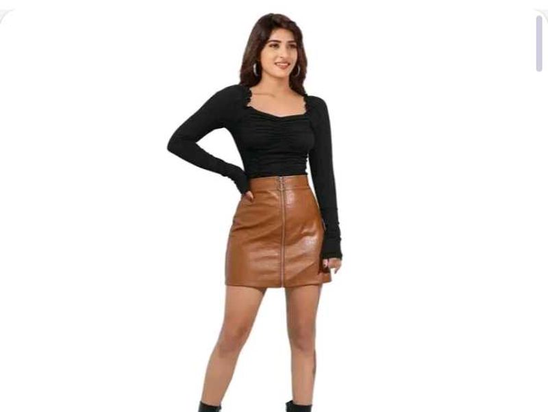 Black Western Top