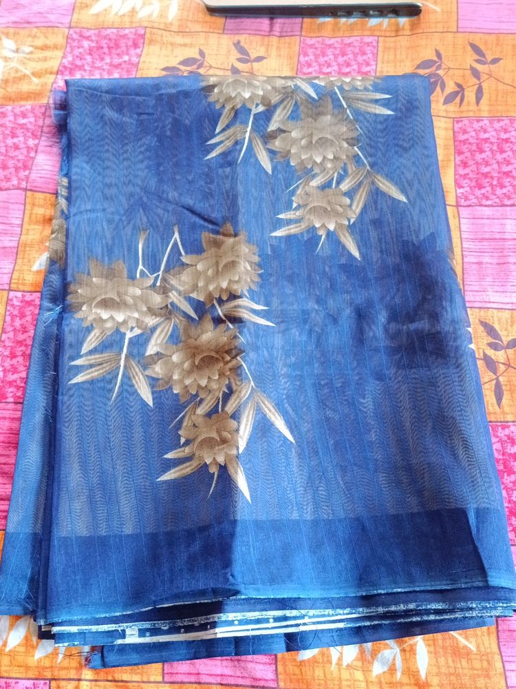 New saree with blouse piece