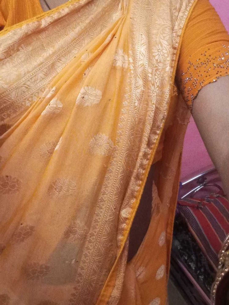 Yellow Saree