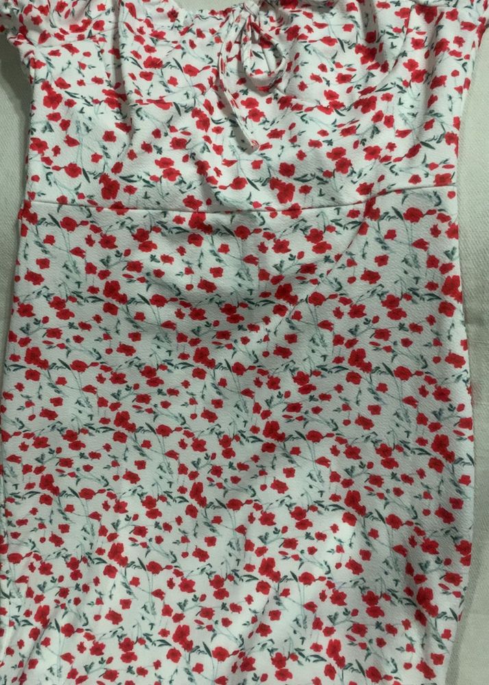 Floral Mini Bodycon Dress