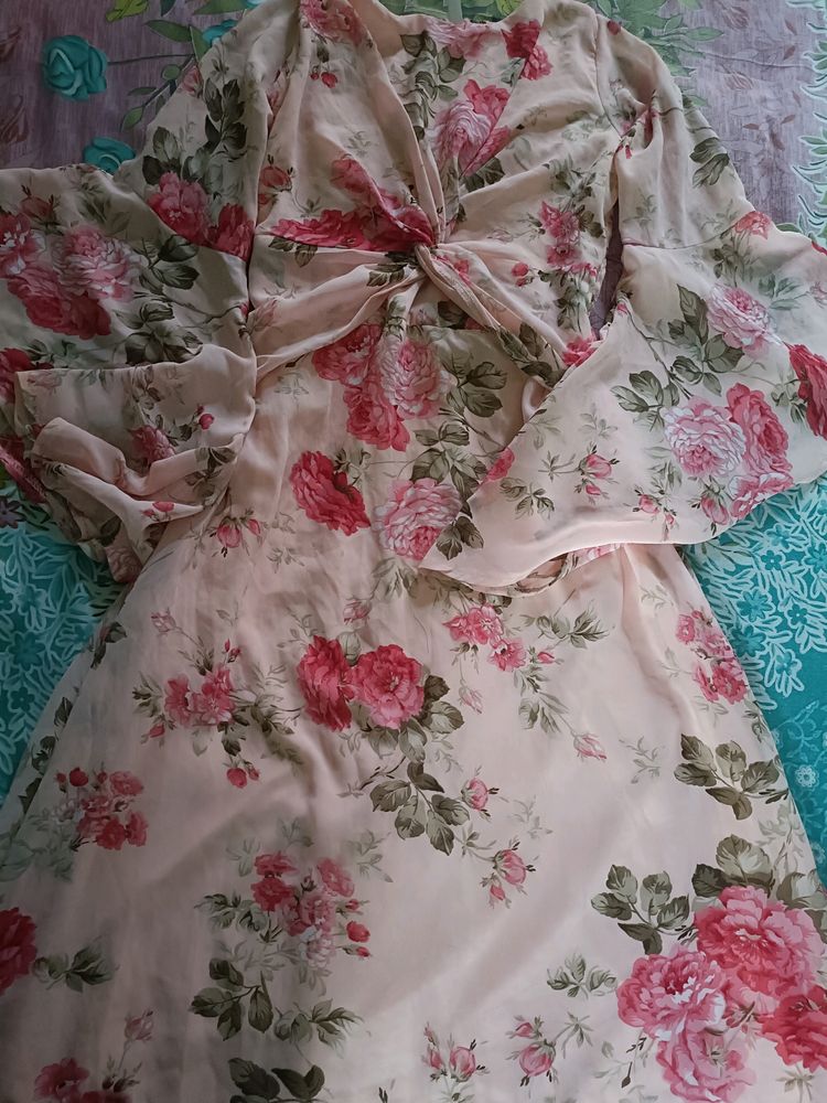 Shein Floral Maxi Dress