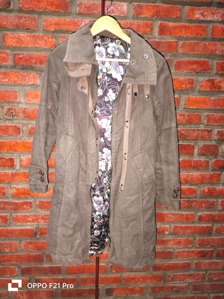 Suede Overcoat