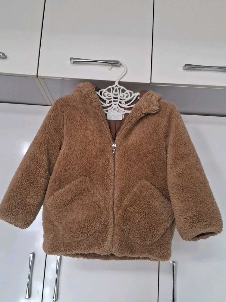 Cozy Brown Teddy Bear Jacket