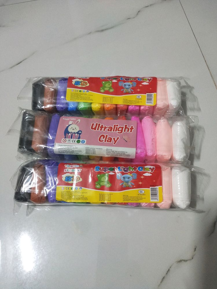36pcs Kid&#39;s Clay Make Toys With Tools