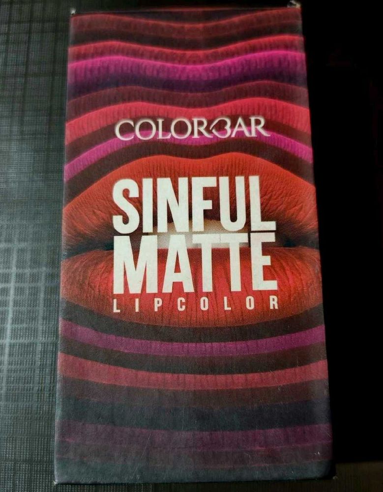 Combo Colorbar Sinful Matte &amp; Me As I Am  Lipcolor