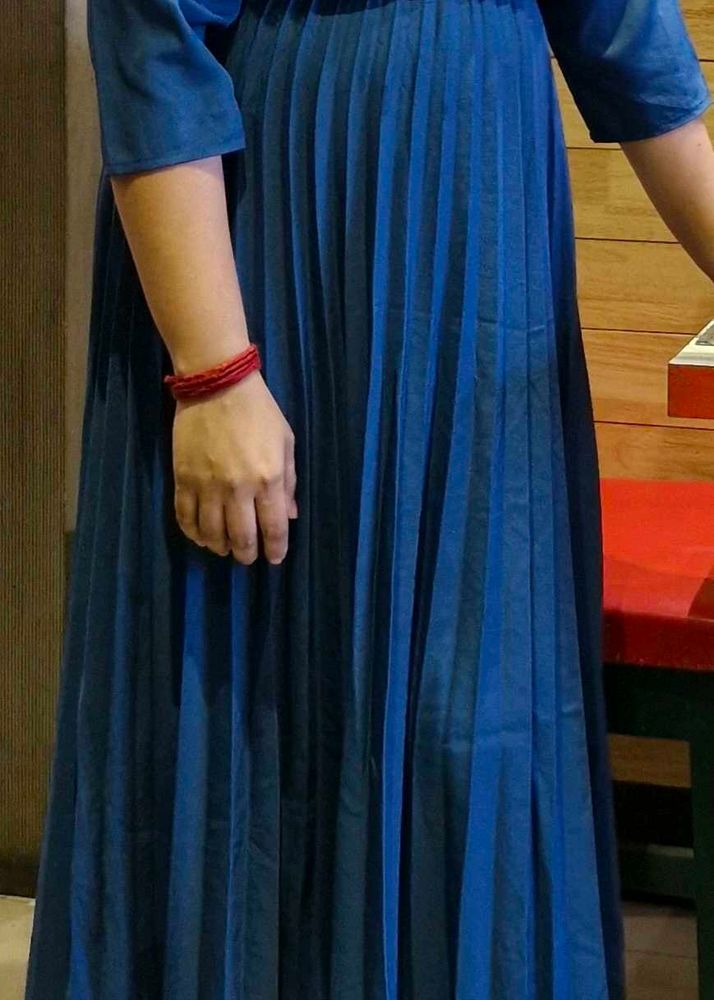 Maternity Dress Beautiful Blue Gown