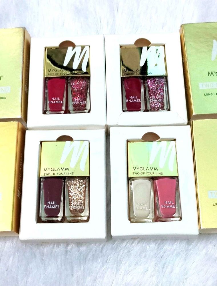 MyGlamm Two Of Your Kind Nail Enamel Duo Combo 4