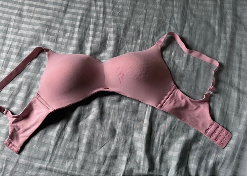 Comfortable Pink Bra