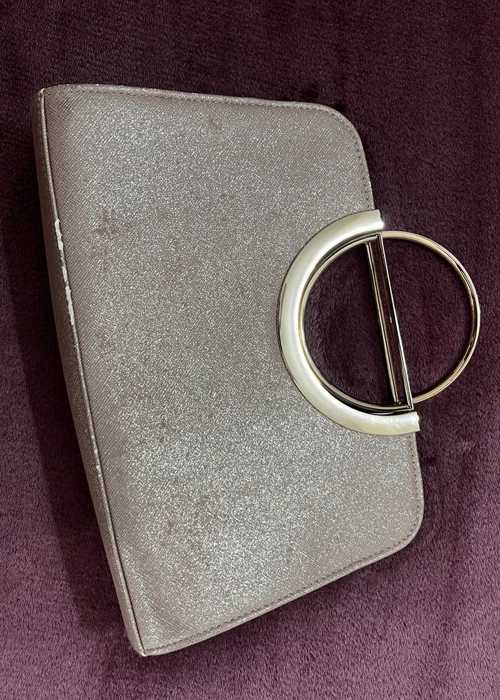 Forever New Pink Clutch