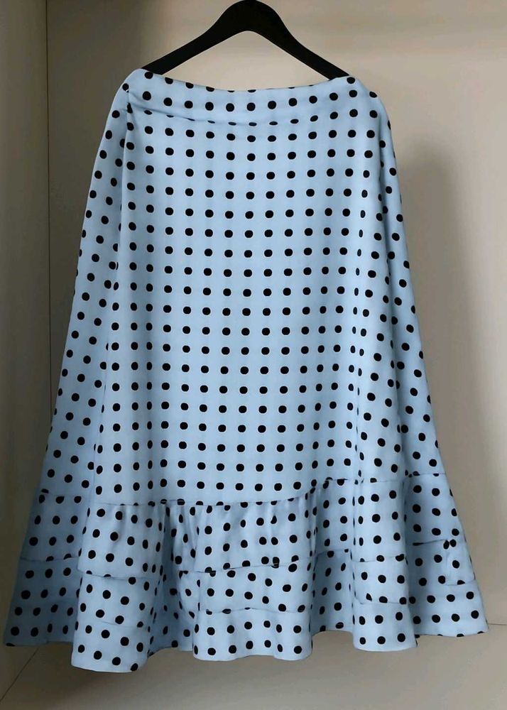 Polka Dot Ruffle Skirt