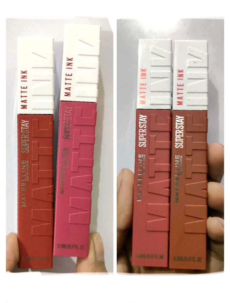 Maybelline Matte Ink Lipsticks