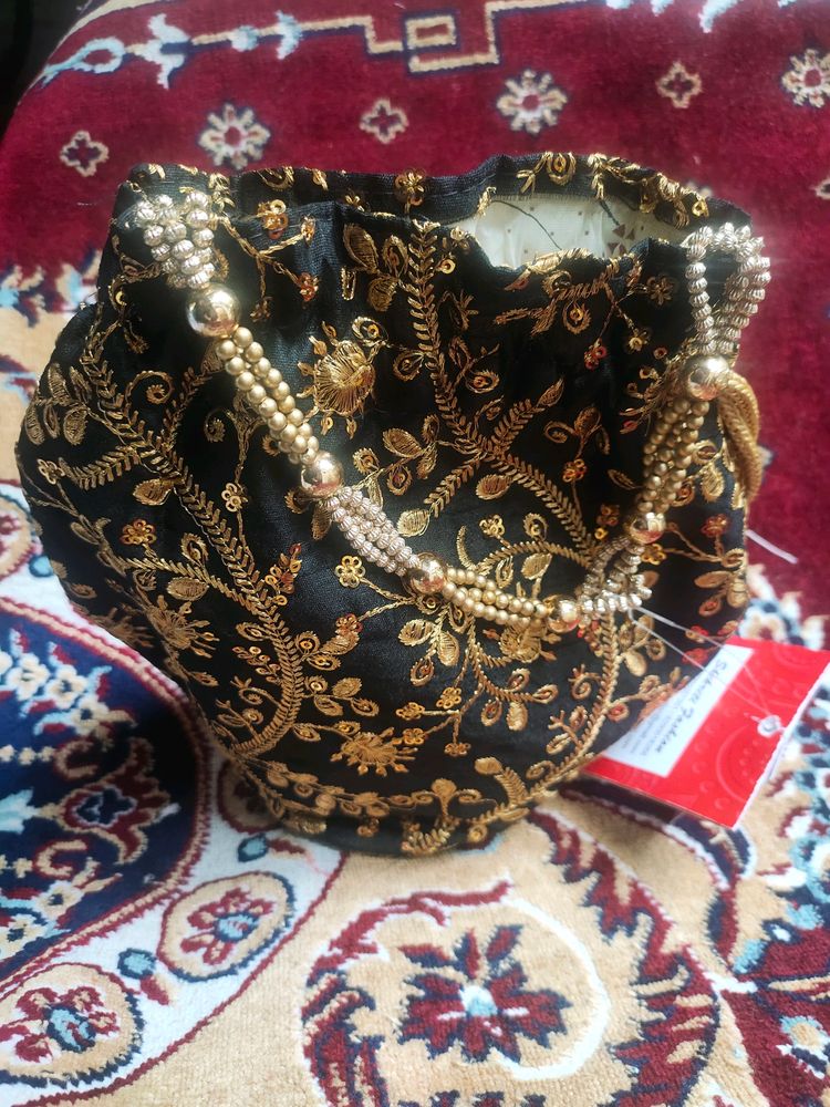 Irfani Potli Bag/ New With Tag