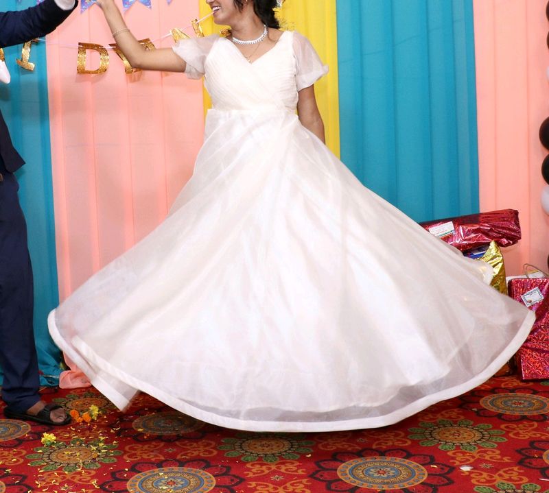 White Long Dress