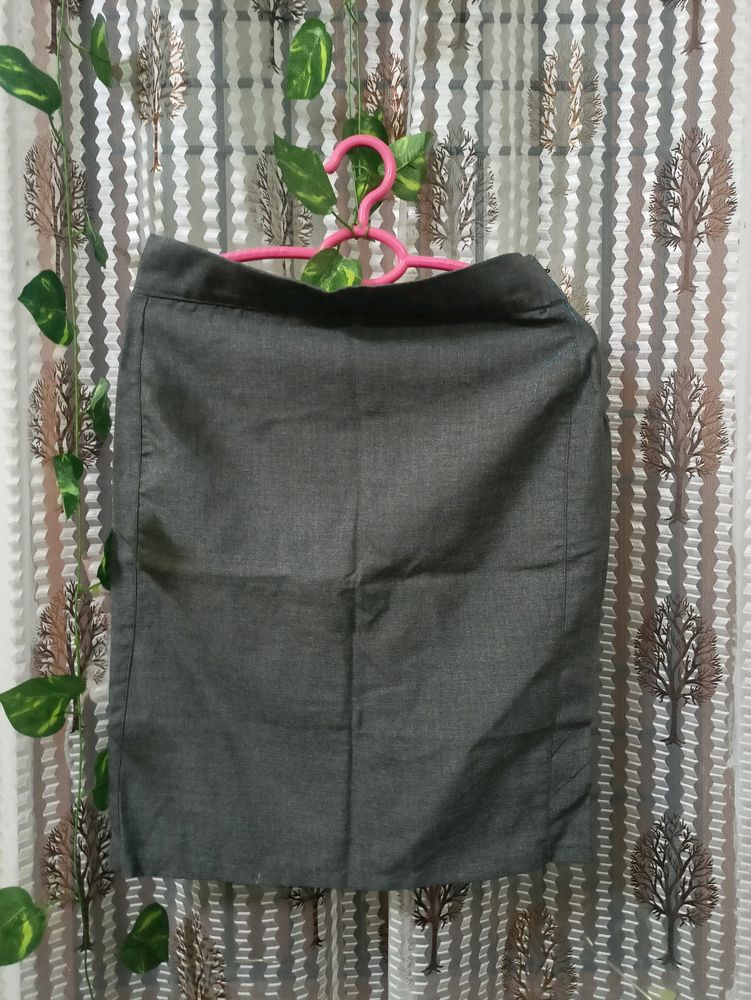 Grey Skirt.