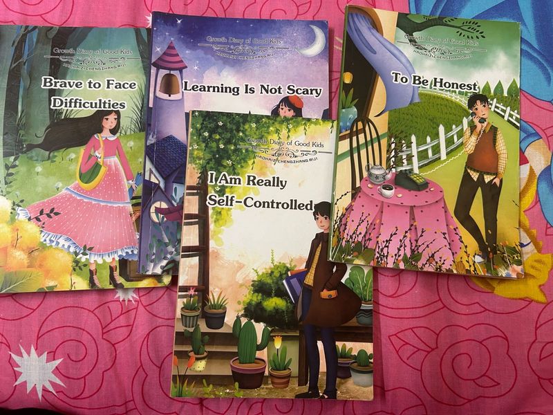 4books-Growth Diary Of Good Kids(6-12 Yrs)