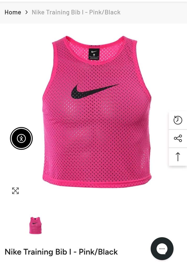 Nike Training Bib - Pink/Black