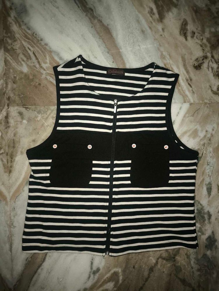 Striped Vest Top
