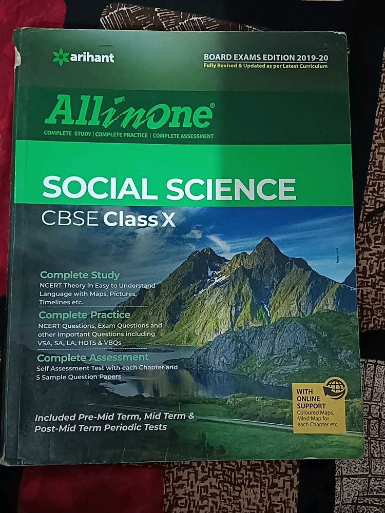 Arihant All In One Social Science CBSE Class 10