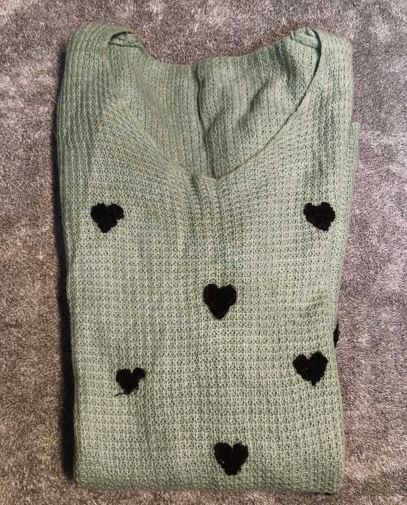 Cute Heart Sweater