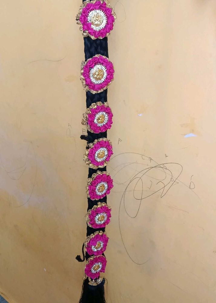 Floral Hair Braid Accessory