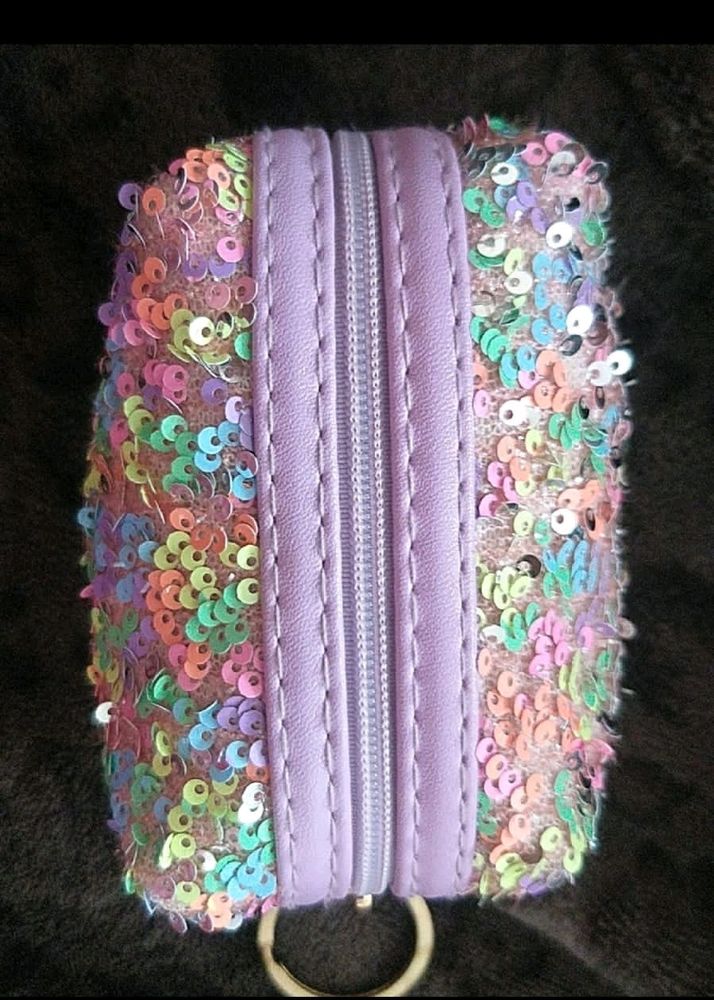 Coins And Notes Multicolor Pouch