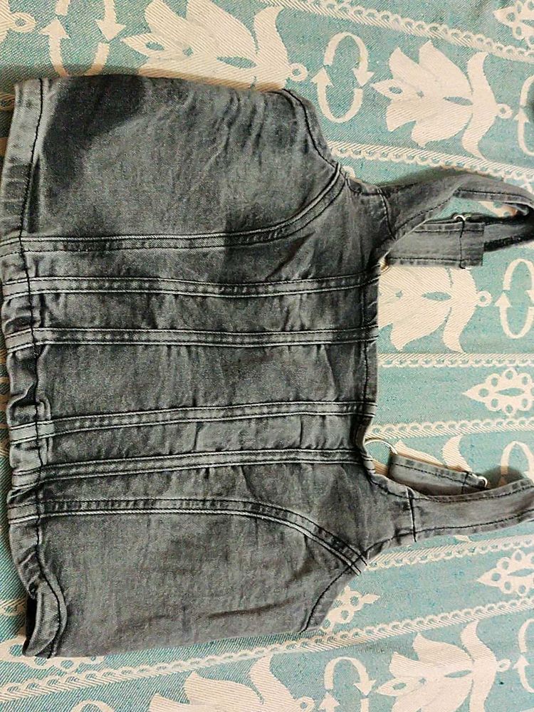 Denim Sleeveless Top