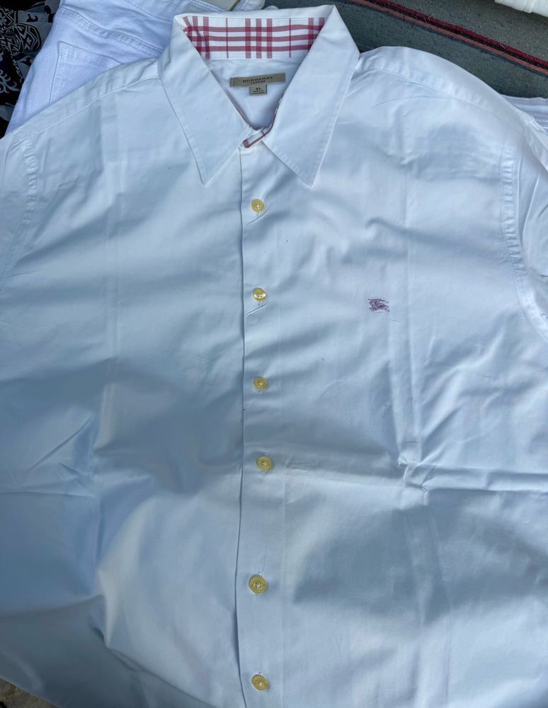Burberry white shirt