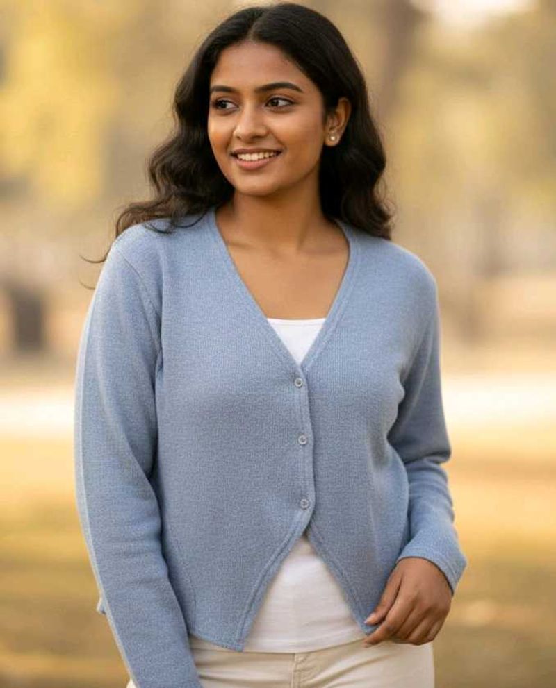 Imported Blue Cardigan