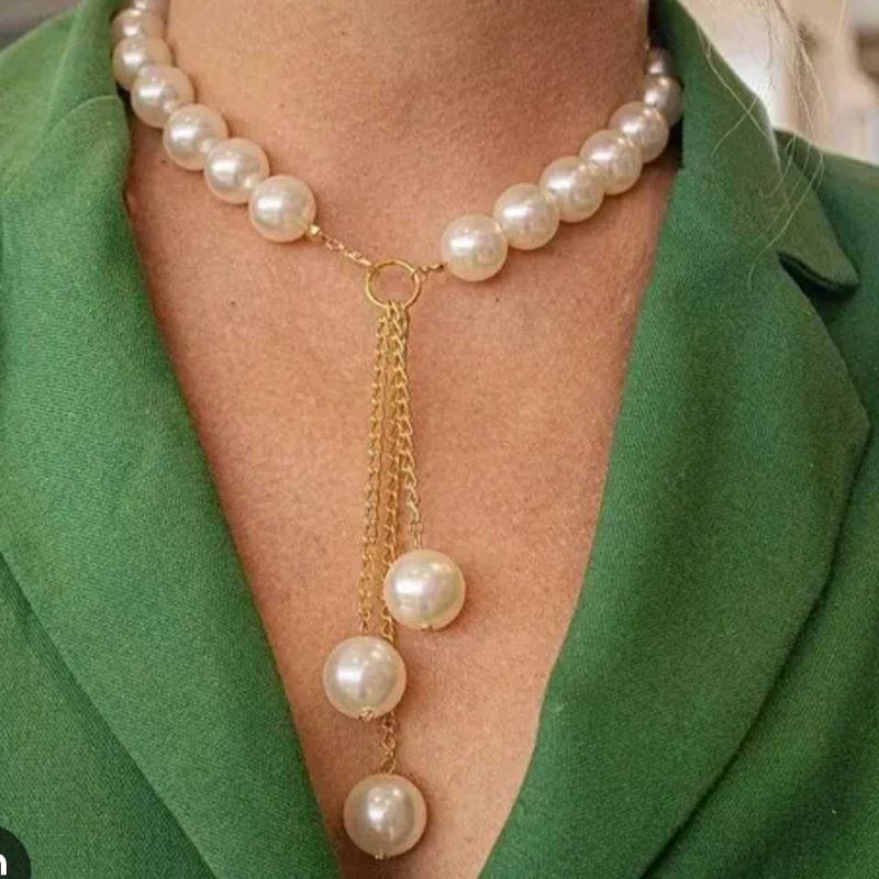 Pearl Cascade Necklace