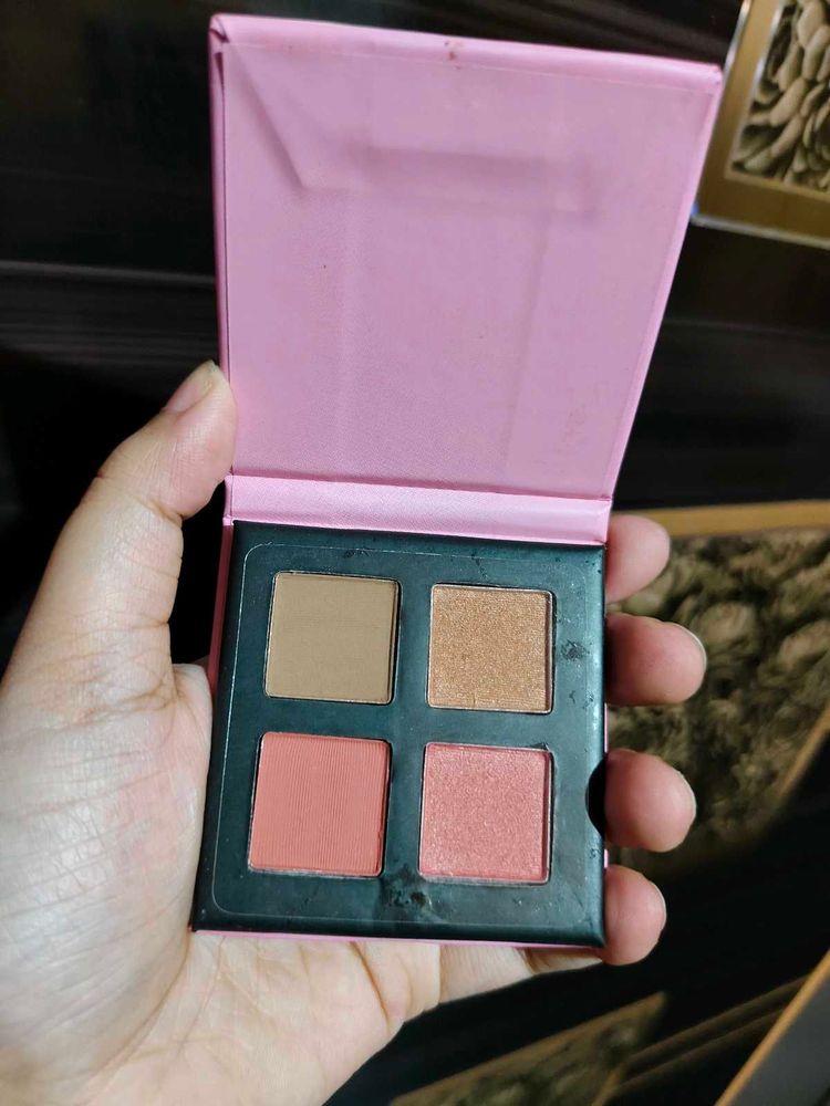 Eyeshadow &amp; Blush Palette And Foundation