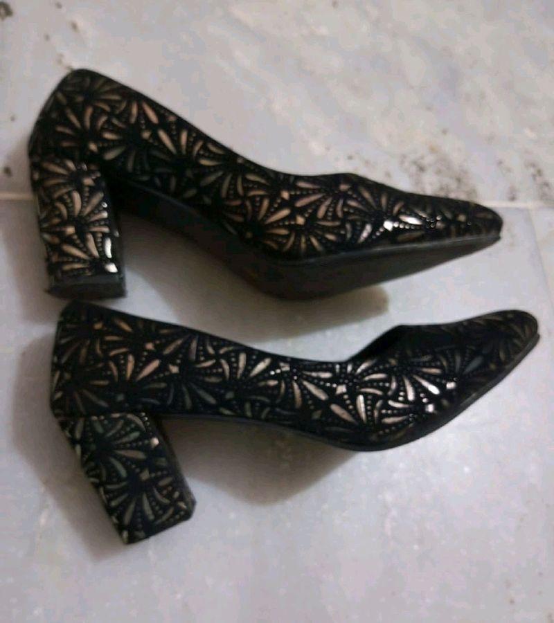 Black Wedge(EU Size 39)
