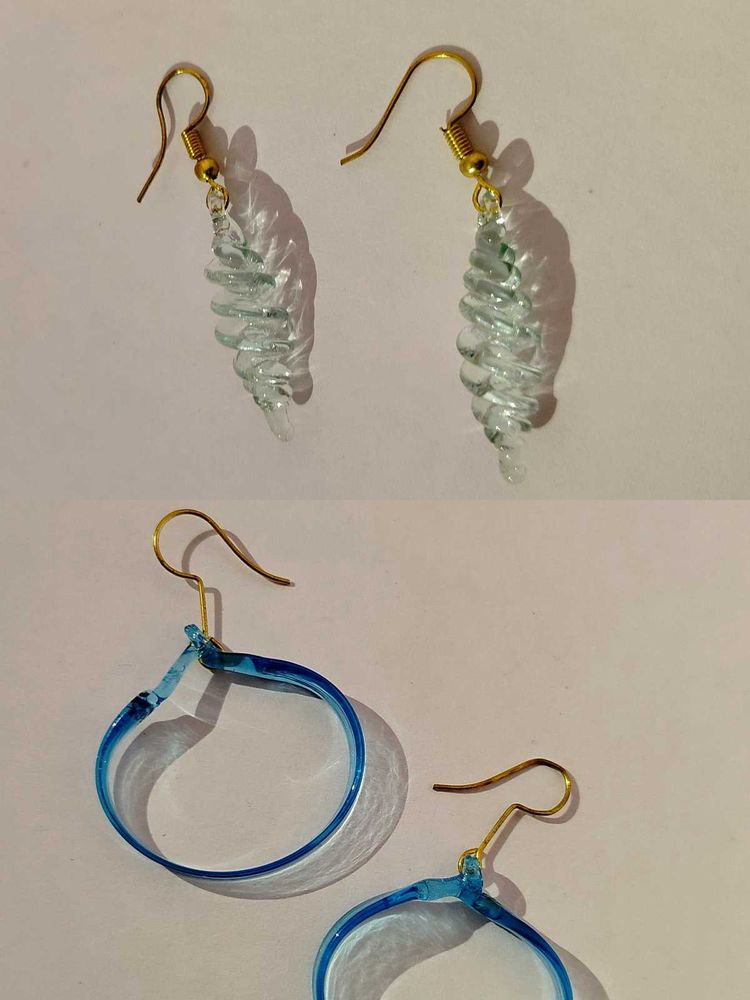 Glass Earring Bundle - 2 Pairs