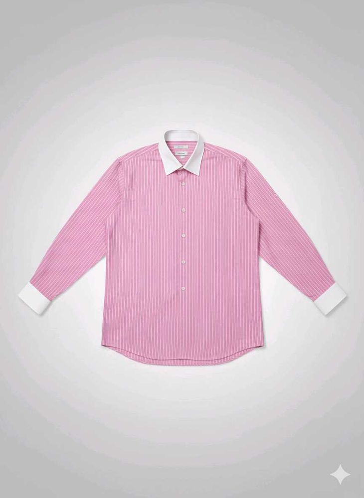 Pink Striped Shirt