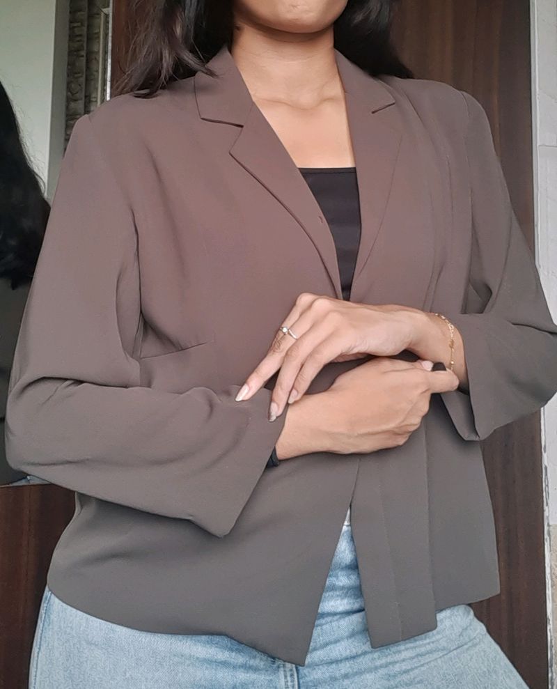 Brown Women&#39;s Blazer