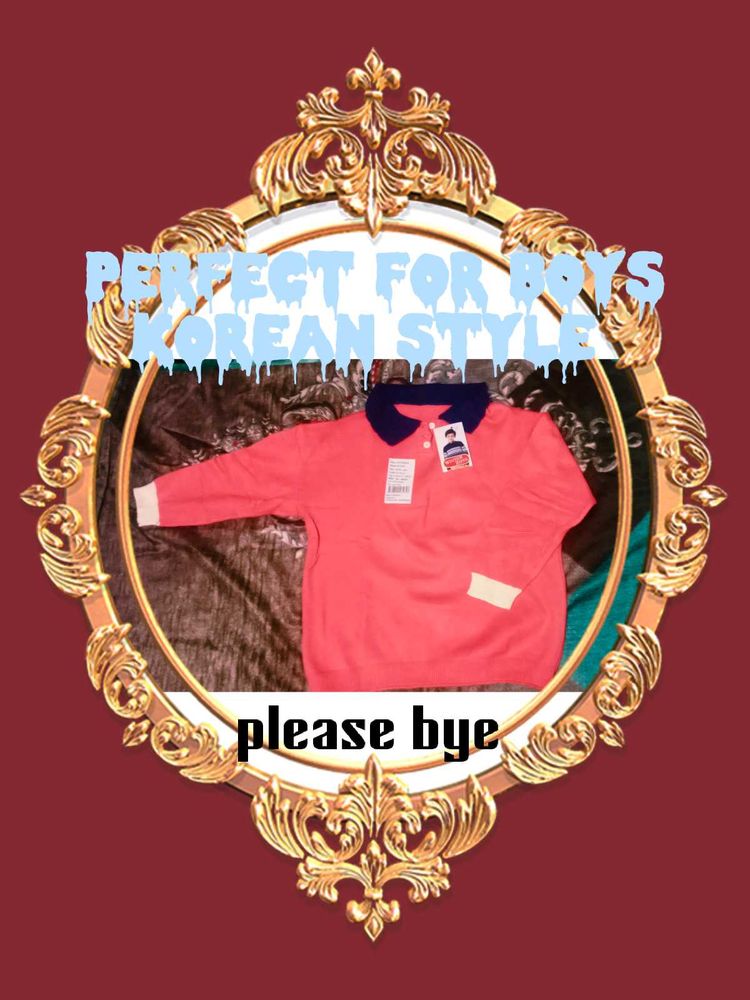 boy kid t-shirt Korean style