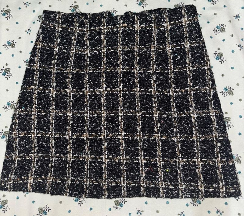 Tweed Mini Skirt