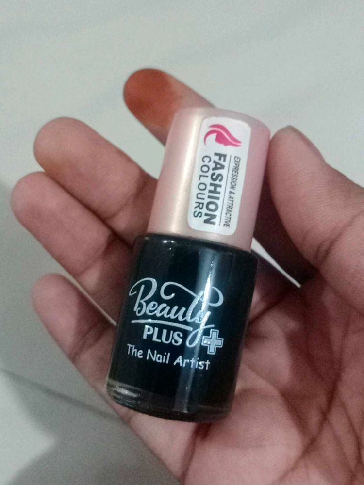 Beauty Plus Black Nail Polish