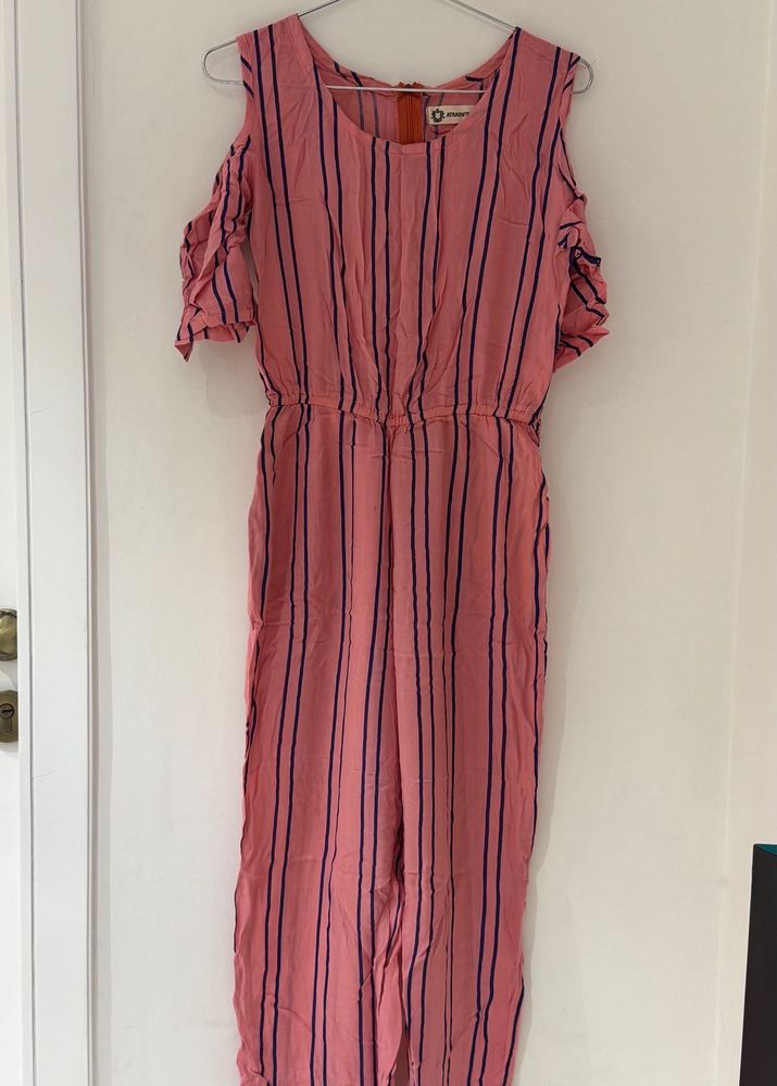 Cute Striped Jumpsuit